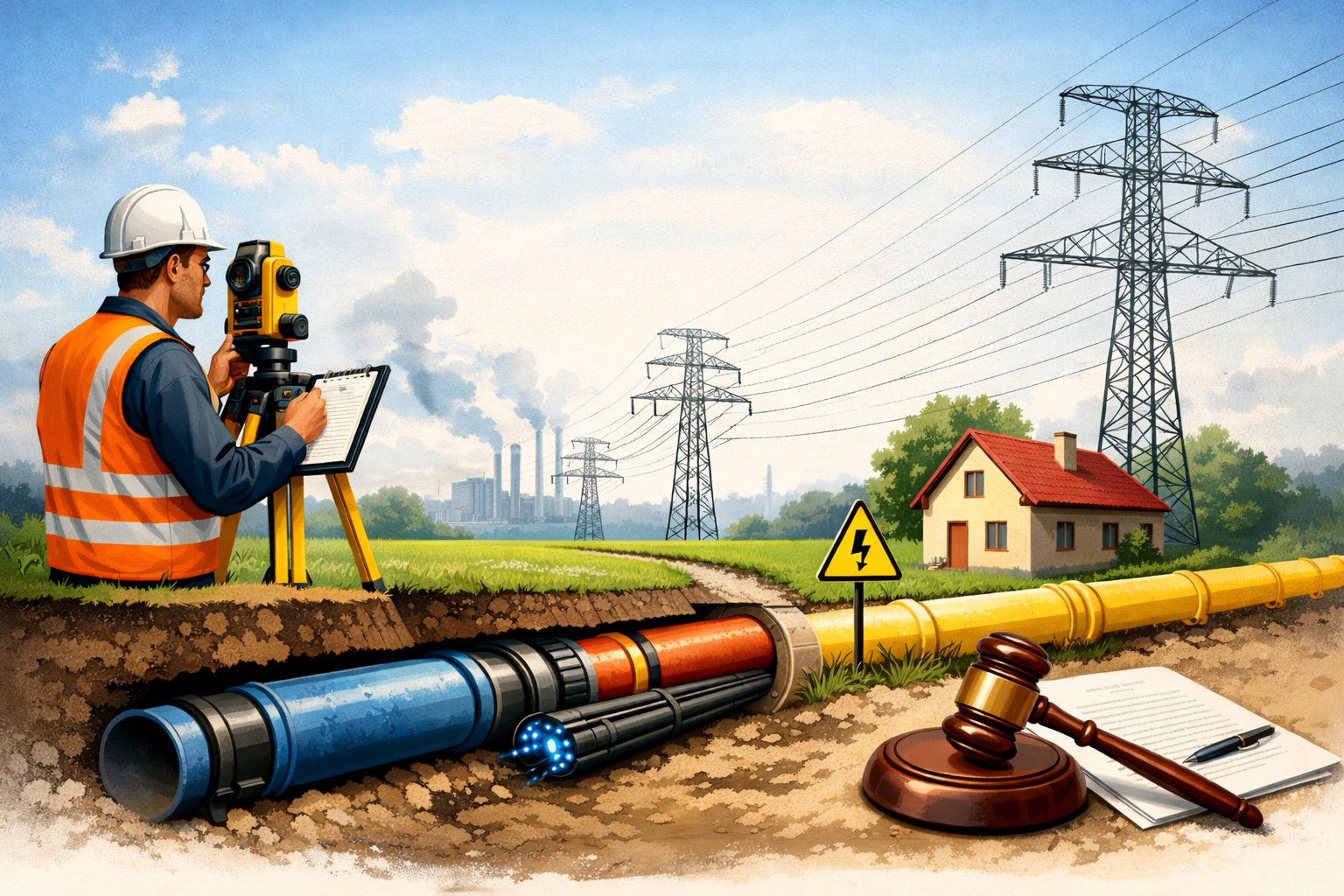 służebność przesyłu sąd tarnowskie g&oacute;ry